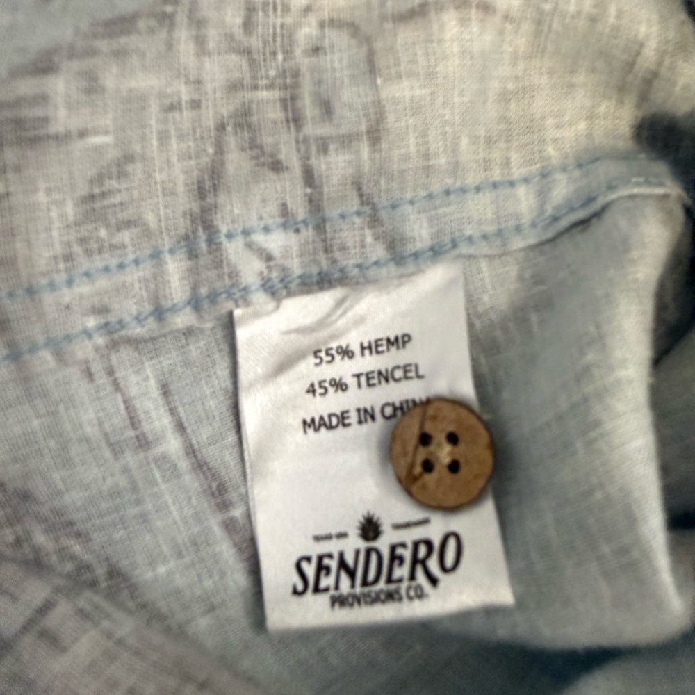 Lot of 2 Men’s Short Sleeve Button Down Western Shirts XL Sendero Pendleton - Picture 6 of 10